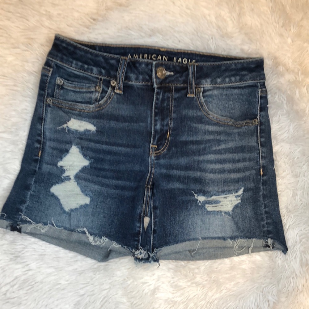 American Eagle Next level stretch MIDI shorts